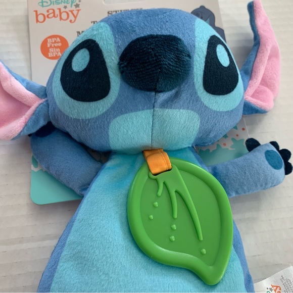 Disney Baby Stitch Teether Blanky & Blue RaZberry Teether - Picture 3 of 15